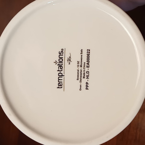 Temp-tations by Tara Tesher Holiday Cardinal and Holly Cream and Sugar Jars - Picture 6 of 9